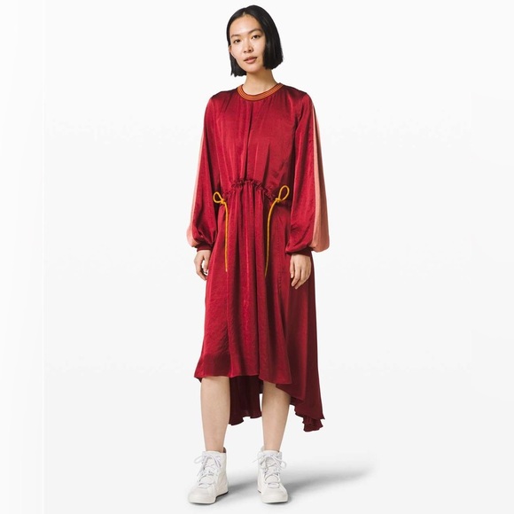 Lululemon x Roksanda Face Forward Dress Caliente / Rustic Coral Size 6